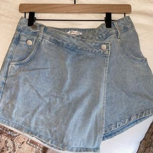Blue Jean Skort